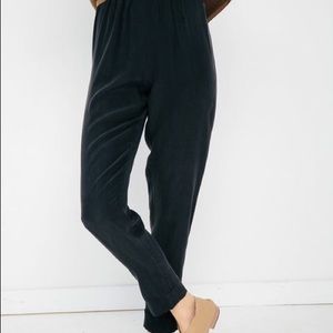 Elizabeth Suzann Tilda Pant, silk crepe, M, Mint